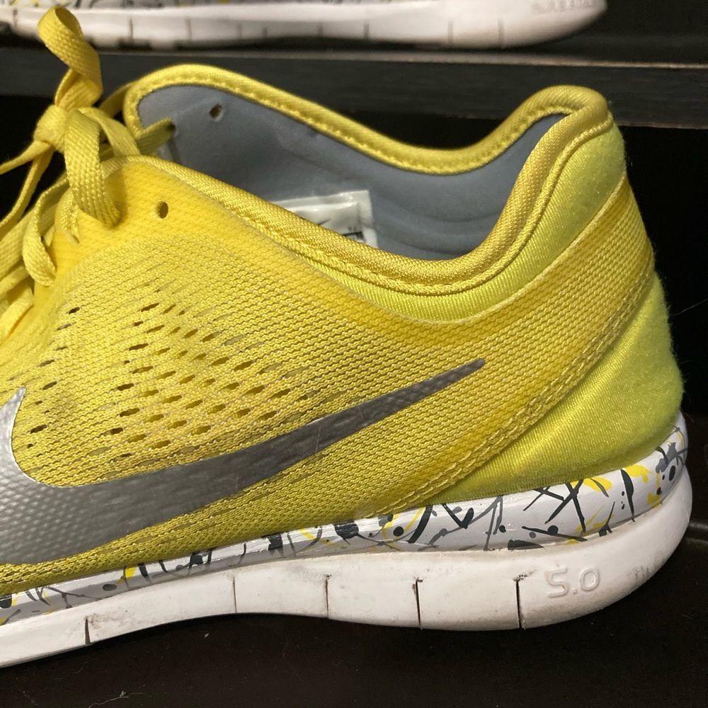 Yellow Nikes
